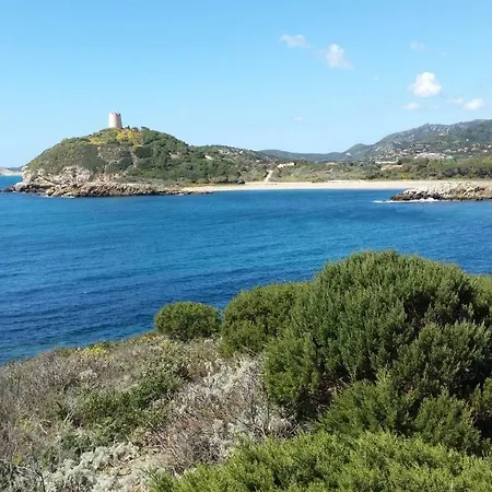 L'Onda Blu Bed and Breakfast Domus De Maria Esterno foto